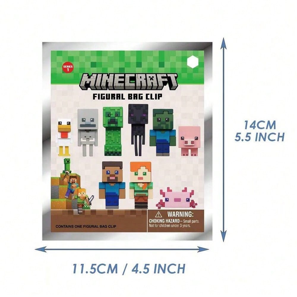 🎁 Monogram Official Licensed 3D Character Blind Box Keychain – Mystery Backpack Charm  MN-37060 (1 Random Box)