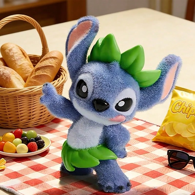 💙 MINISO Disney Stitch By Your Side Series Blind Box – Mystery PVC Collectible Figure (1 Random Box)