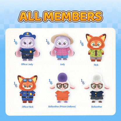 🦊 MINISO Disney Zootopia Series Blind Box – Vinyl Mystery Collectible Figure (1 Random Box)