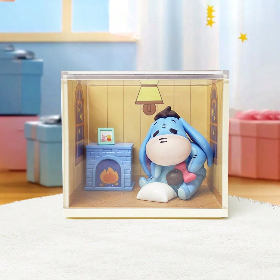 🏡 MINISO Disney Winnie the Pooh Cozy Cottage Series Blind Box – Mini Collectible Figure (1 Random Box)