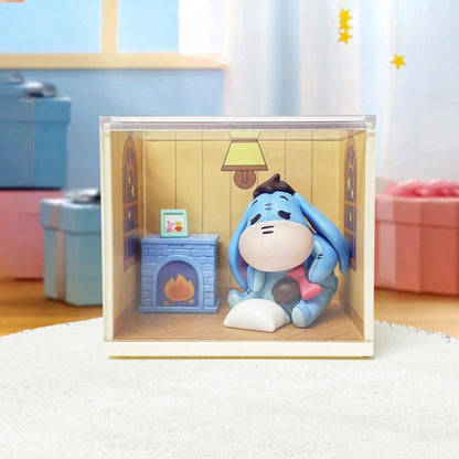 🏡 MINISO Disney Winnie the Pooh Cozy Cottage Series Blind Box – Mini Collectible Figure (1 Random Box)