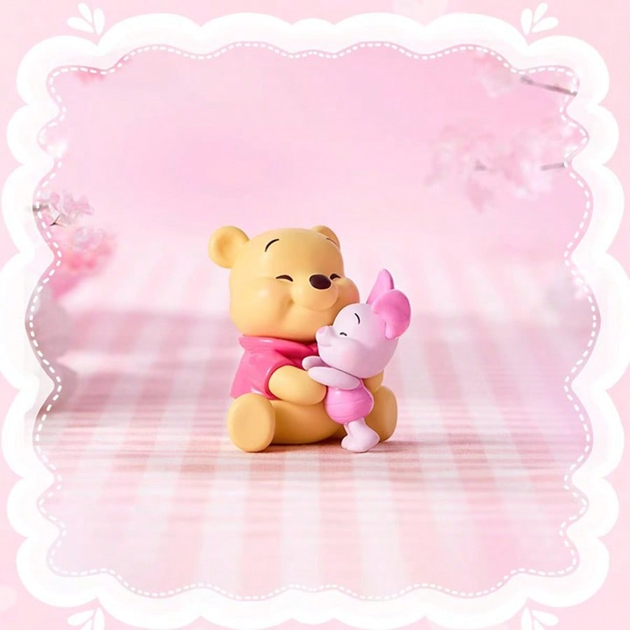🌸 MINISO Disney Cherry Blossom Season Series Spring Whispers Blind Box – Mystery PVC Collectible Figure (1 Random Box)