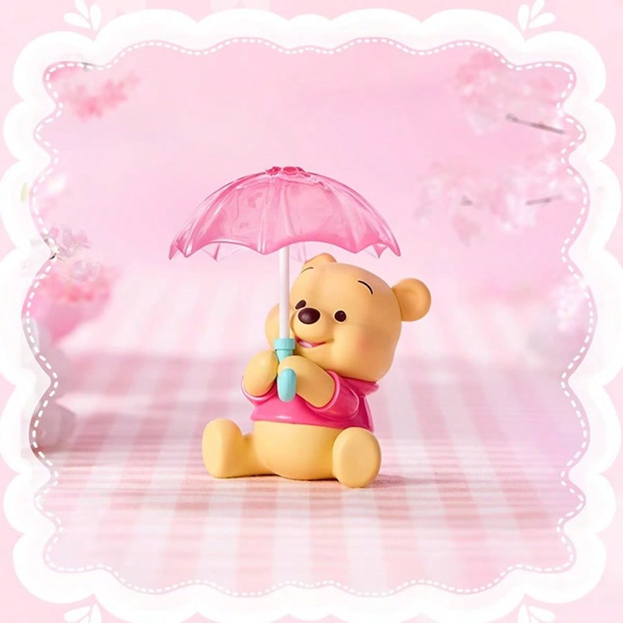 🌸 MINISO Disney Cherry Blossom Season Series Spring Whispers Blind Box – Mystery PVC Collectible Figure (1 Random Box)