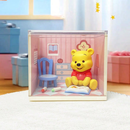 🏡 MINISO Disney Winnie the Pooh Cozy Cottage Series Blind Box – Mini Collectible Figure (1 Random Box)