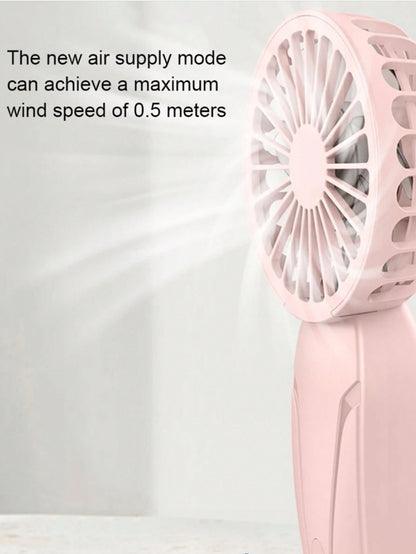 Mini Portable Handheld Fan – USB Rechargeable 7-Blade Cooling Fan