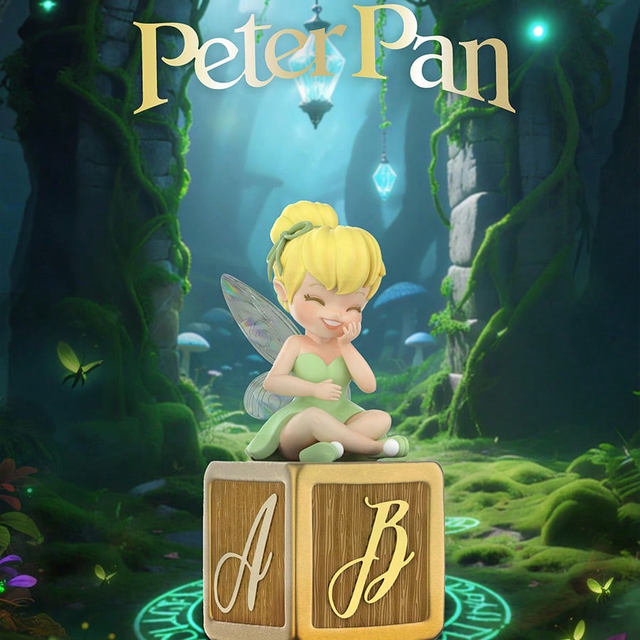 🧚 MINISO Disney Peter Pan Magic Treasure Functional Blind Box – Mystery Collectible Figure (1 Random Box)