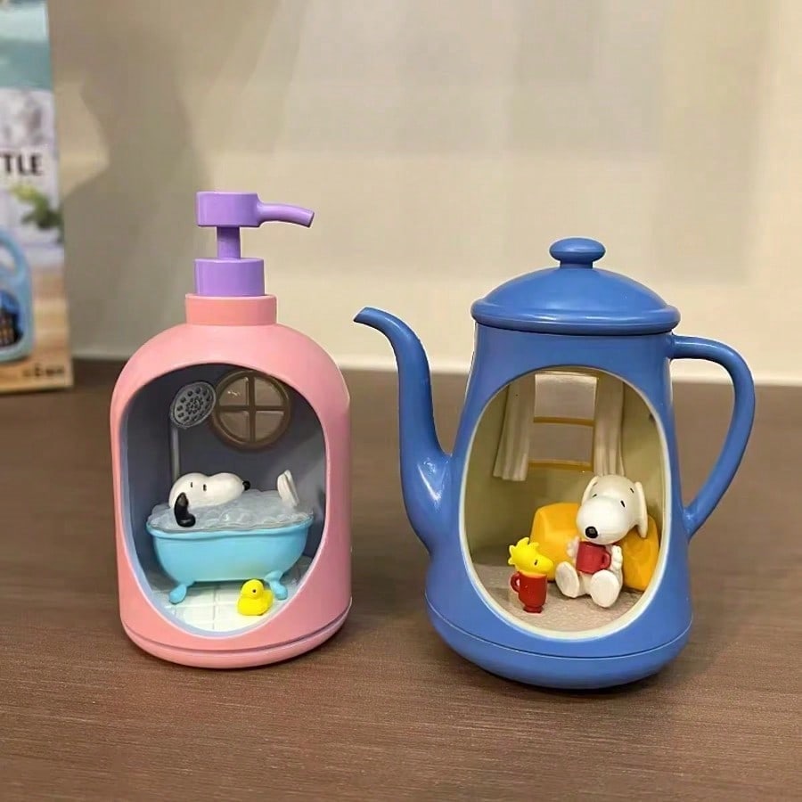 🥜 Handmade Cartoon Peanut Dog Bottle Landscape Blind Box – Mini Mystery Collectible (1 Random Style)