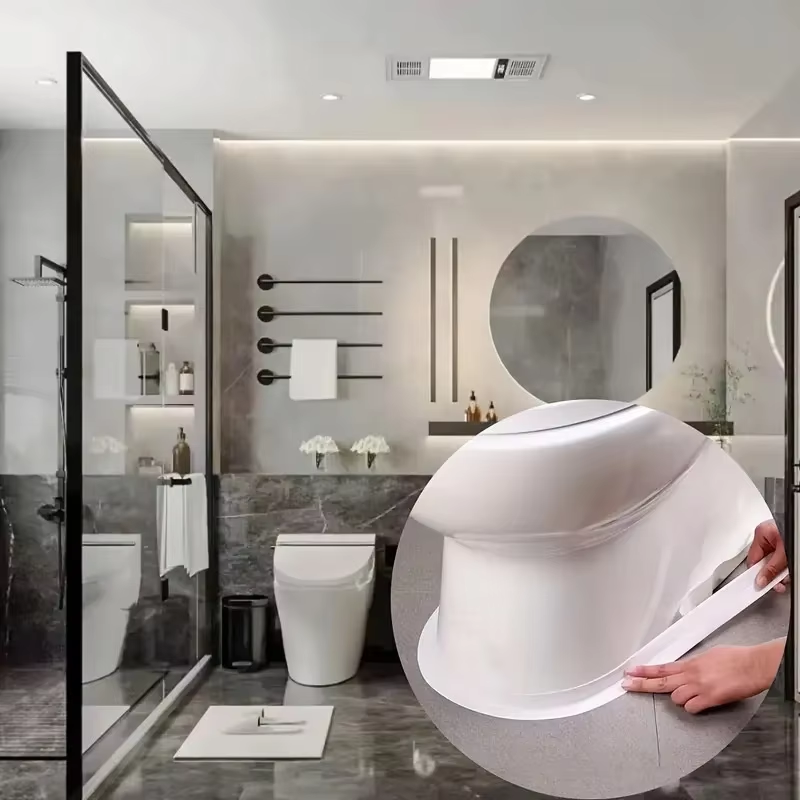 Waterproof Sealing Tape for Kitchen, Bathroom, Toilet & Tile Gaps – Mold-Resistant Caulk Strip for Corners & Seam Lines