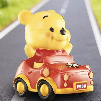 🚗🚂 MINISO Disney Classic Characters Fun Bumper Car & Steam Train Blind Box – Mystery Collectible Figure (1 Random Box)