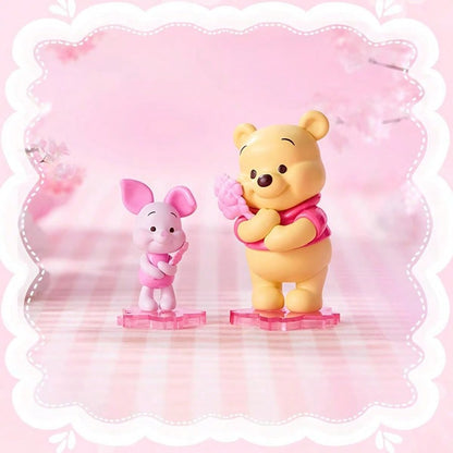 🌸 MINISO Disney Cherry Blossom Season Series Spring Whispers Blind Box – Mystery PVC Collectible Figure (1 Random Box)