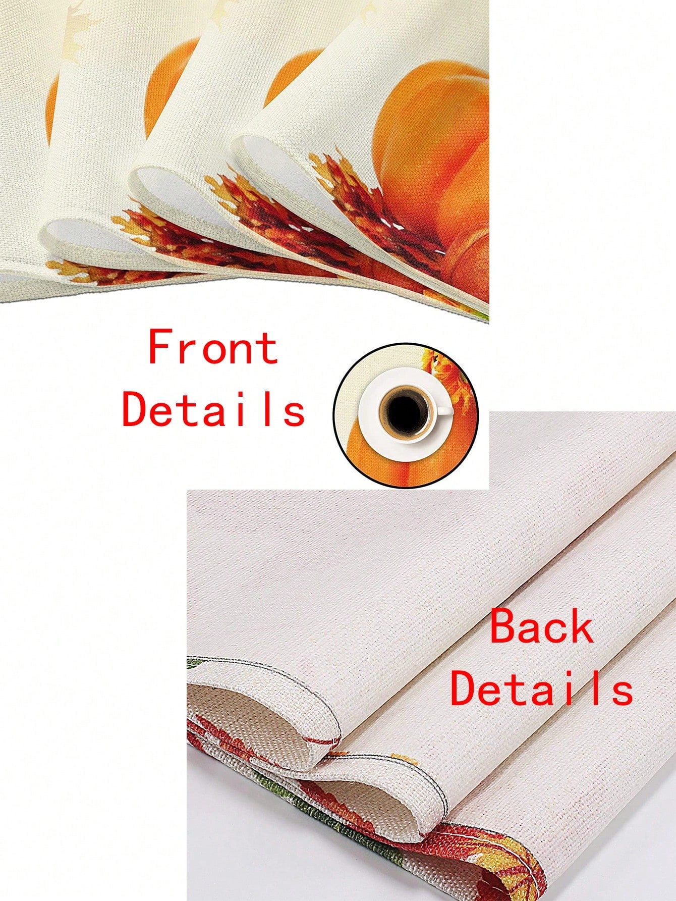 🌈 4-Pack Colorful Retro Plaid Placemats – Heat-Resistant Dining Table Mats for Kitchen & Coffee Bar