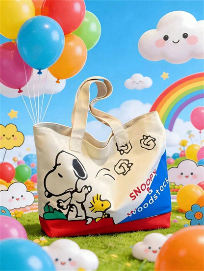 Snoopy Waterproof Makeup Bag – Travel Cosmetic Storage Pouch & Toiletry Organizer