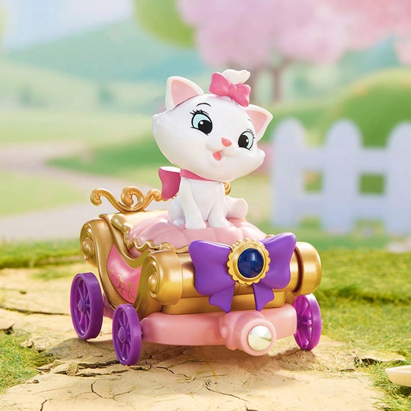 🚗 MINISO Disney Classic Characters Blind Box – Fun Bumper Car & Steam Train Mystery Figure (1 Random Box)