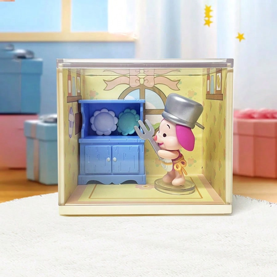 🏡 MINISO Disney Winnie the Pooh Cozy Cottage Series Blind Box – Mini Collectible Figure (1 Random Box)