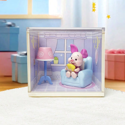 🏡 MINISO Disney Winnie the Pooh Cozy Cottage Series Blind Box – Mini Collectible Figure (1 Random Box)