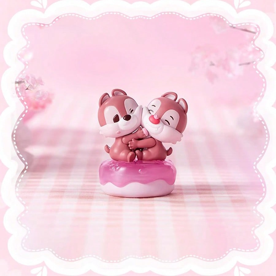🌸 MINISO Disney Cherry Blossom Season Series Spring Whispers Blind Box – Mystery PVC Collectible Figure (1 Random Box)