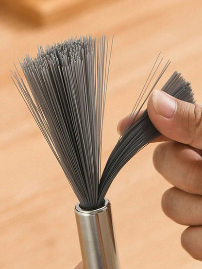 🧹 Long Handle Cleaning Brush – Stainless Steel Multi-Purpose Scrub Brush