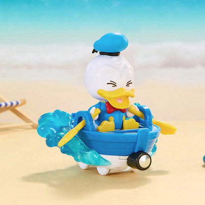 🚗 MINISO Disney Classic Characters Blind Box – Fun Bumper Car & Steam Train Mystery Figure (1 Random Box)