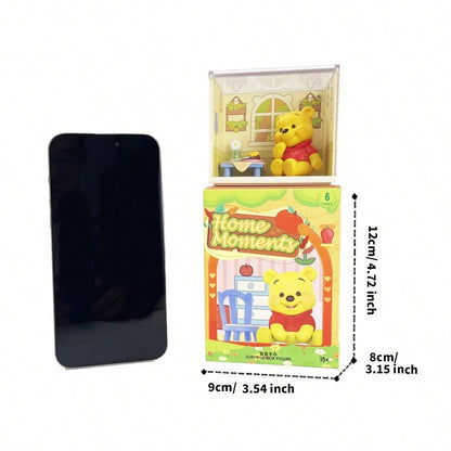 🏡 MINISO Disney Winnie the Pooh Cozy Cottage Series Blind Box – Mini Collectible Figure (1 Random Box)