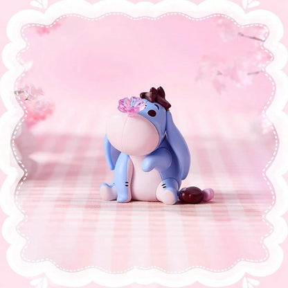 🌸 MINISO Disney Cherry Blossom Season Series Spring Whispers Blind Box – Mystery PVC Collectible Figure (1 Random Box)