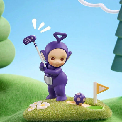📺 MINISO Magic Island Series TV Teddy Bear Blind Box – Mystery Collectible Figure (1 Random Box)