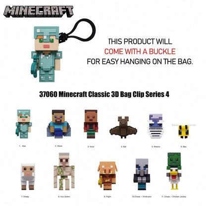 🎁 Monogram Official Licensed 3D Character Blind Box Keychain – Mystery Backpack Charm  MN-37060 (1 Random Box)