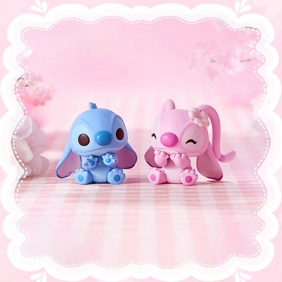 🌸 MINISO Disney Cherry Blossom Season Series Spring Whispers Blind Box – Mystery PVC Collectible Figure (1 Random Box)