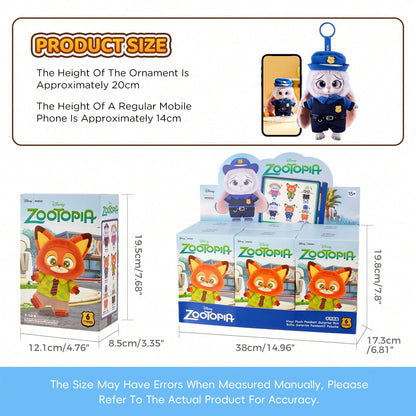 🦊 MINISO Disney Zootopia Series Blind Box – Vinyl Mystery Collectible Figure (1 Random Box)