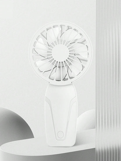 Mini Portable Handheld Fan – USB Rechargeable 7-Blade Cooling Fan