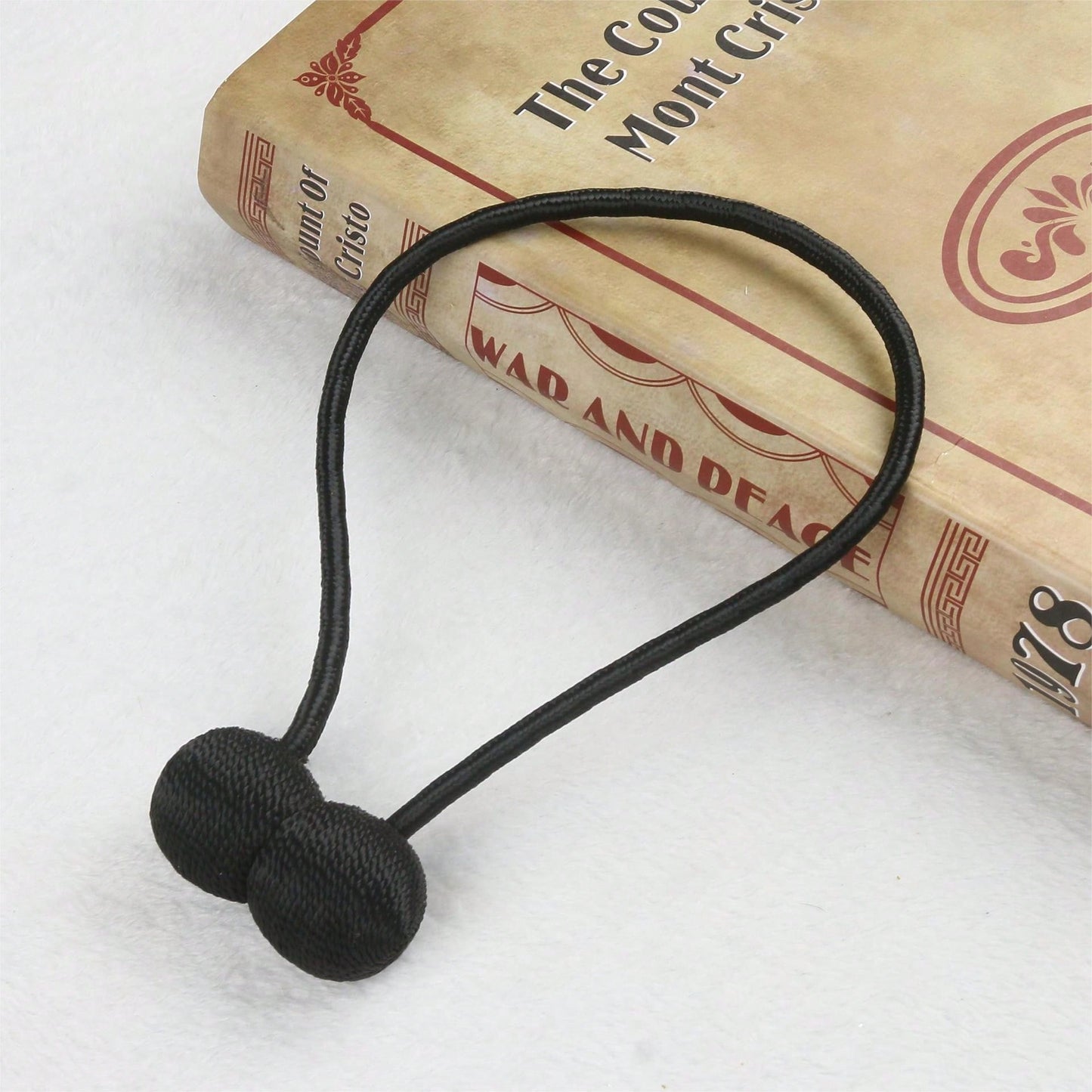 🧲 2-Pack Magnetic Curtain Tiebacks – No-Drill Curtain Holdbacks with Modern Earbud-Inspired Design
