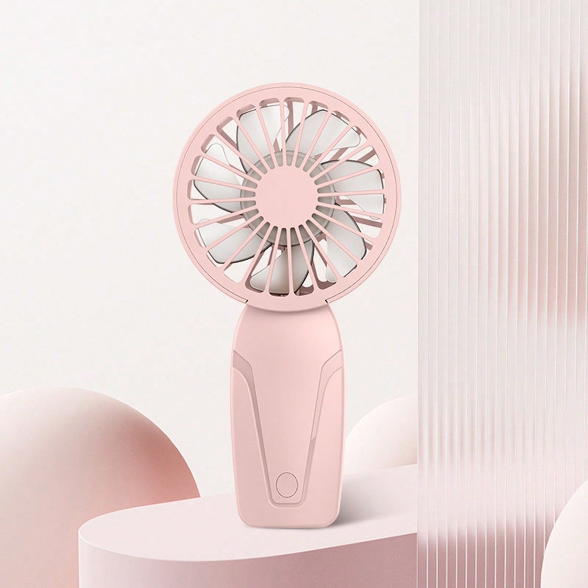 Mini Portable Handheld Fan – USB Rechargeable 7-Blade Cooling Fan