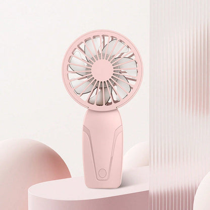 Mini Portable Handheld Fan – USB Rechargeable 7-Blade Cooling Fan