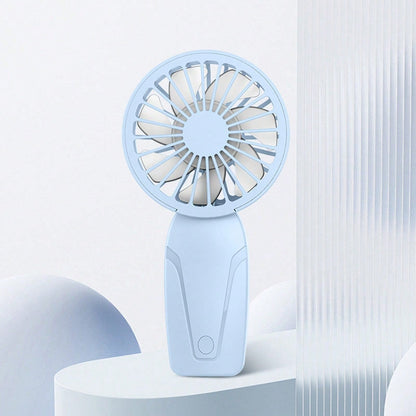 Mini Portable Handheld Fan – USB Rechargeable 7-Blade Cooling Fan