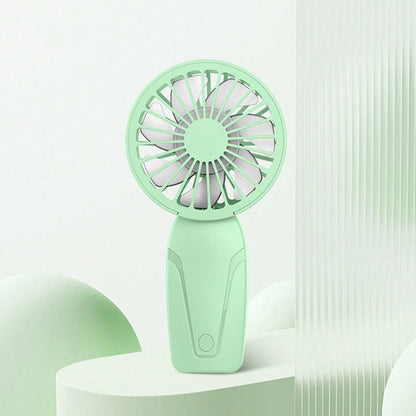 Mini Portable Handheld Fan – USB Rechargeable 7-Blade Cooling Fan