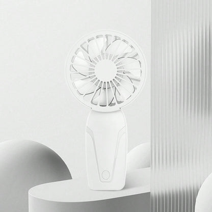 Mini Portable Handheld Fan – USB Rechargeable 7-Blade Cooling Fan
