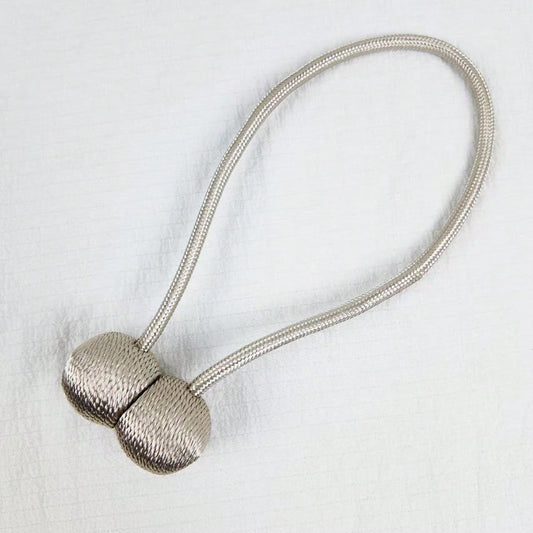🧲 2-Pack Magnetic Curtain Tiebacks – No-Drill Curtain Holdbacks with Modern Earbud-Inspired Design