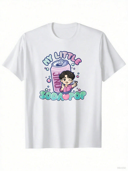 My Little Soda Pop Kids Graphic T-Shirt – 100% Cotton Casual Tee for Boys & Girls (3T–13Y)