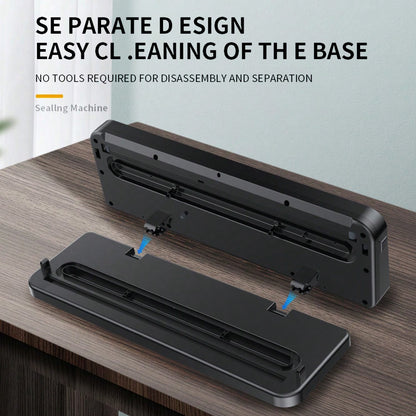 Vacuum Sealer Machine – Automatic Food Sealer with 30pcs Vacuum Bags, Small Household Packaging Machine