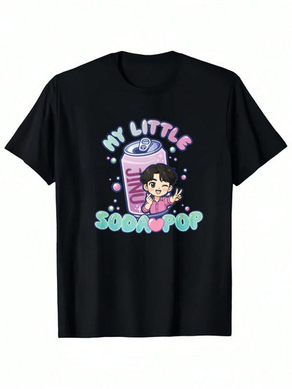 My Little Soda Pop Kids Graphic T-Shirt – 100% Cotton Casual Tee for Boys & Girls (3T–13Y)