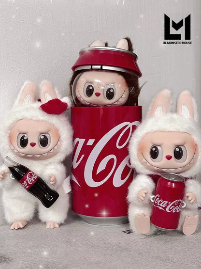 POP MART Labubu Blind Box X CocaCola Labubu Vinyl Figure,100% Authentic-Bag&Car Pendant-Holiday Gift- Sealed Mystery Box-Random Sealed Collectible(Only One Box)Final Sell