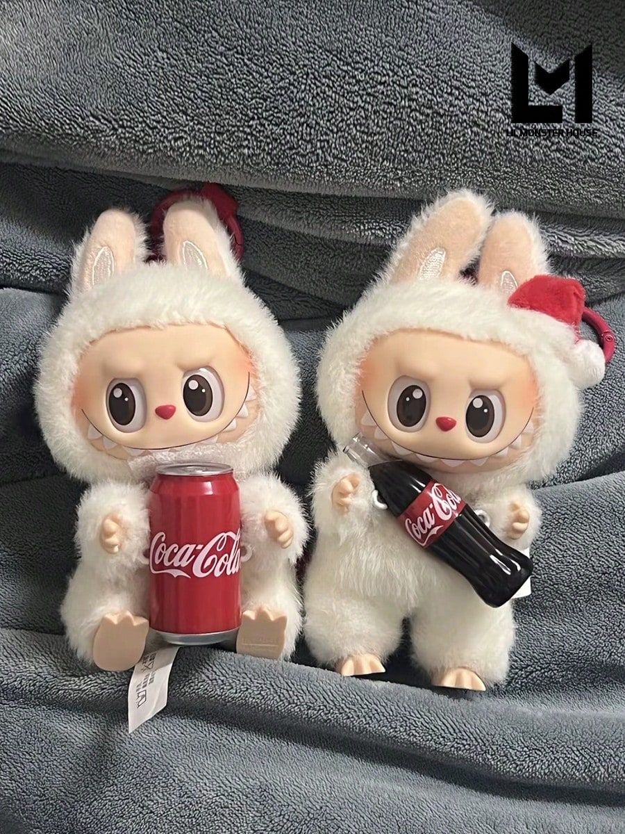 POP MART Labubu Blind Box X CocaCola Labubu Vinyl Figure,100% Authentic-Bag&Car Pendant-Holiday Gift- Sealed Mystery Box-Random Sealed Collectible(Only One Box)Final Sell