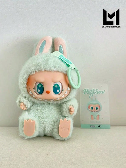 POP MART Labubu Blind Box Labubu THEMONSTERS Sit Sit Party Plush Blind Box,100% Authentic-Bag&Car Pendant-Holiday Gift- Sealed Mystery Box-Random Sealed Collectible(Only One Box)Final Sell