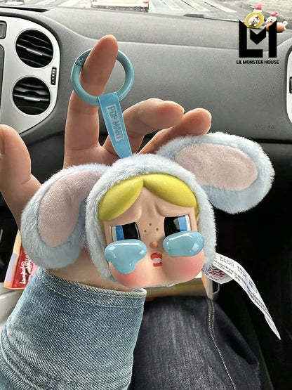 POP MART CRYBABY Vinyl Face Plush Blind Box ,100% Authentic-Bag&Car Pendant-Holiday Gift- Sealed Mystery Box-Random Sealed Collectible(Only One Box)Final Sell