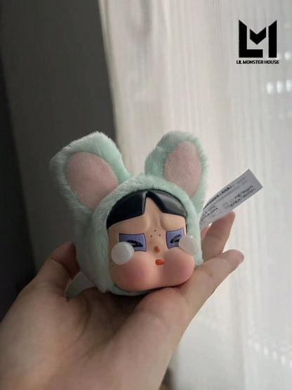POP MART CRYBABY Vinyl Face Plush Blind Box ,100% Authentic-Bag&Car Pendant-Holiday Gift- Sealed Mystery Box-Random Sealed Collectible(Only One Box)Final Sell