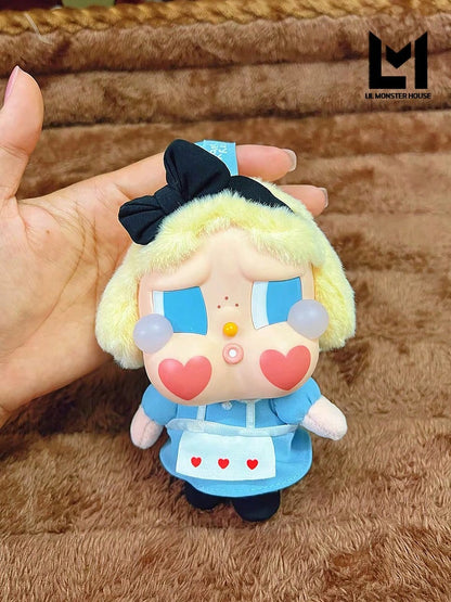 POP MART CRYBABY Tears Factory Series; Resin Face Pendant;100% Authentic-Bag&Car Pendant-Holiday Gift- Sealed Mystery Box-Random Sealed Collectible(Only One Box)Final Sell