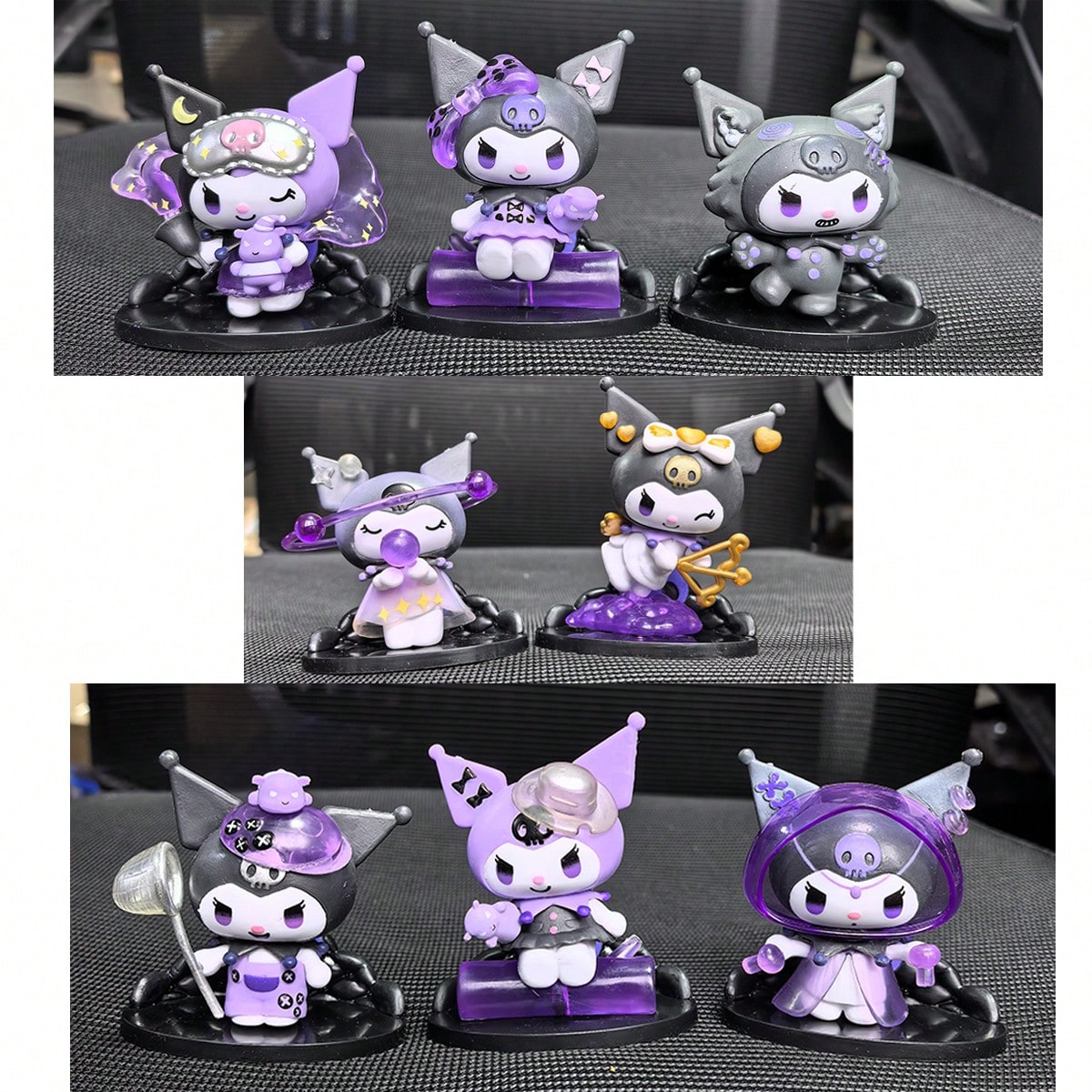 Sanrio Random Style 1Pc Or 8Pcs Kuromis Blind Box Werewolf Series High-Looking Action Figure Doll Anime Character Surprise Boxed Cute Collectible Model Decorations Decorative Accessories Hello Kittys Cat (Some Parts May Be Random)
