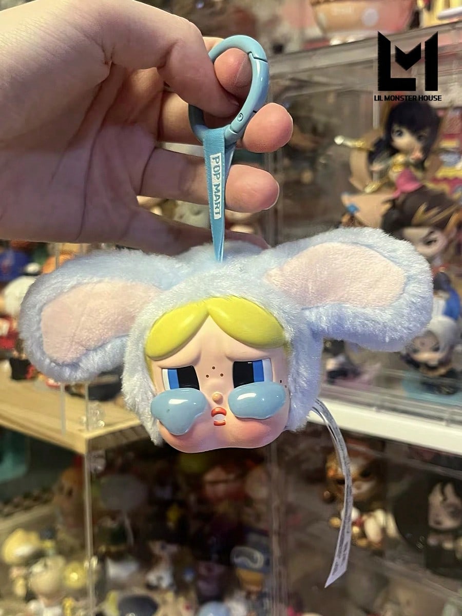 POP MART CRYBABY Vinyl Face Plush Blind Box ,100% Authentic-Bag&Car Pendant-Holiday Gift- Sealed Mystery Box-Random Sealed Collectible(Only One Box)Final Sell