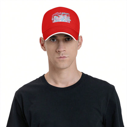 K-Pop Demon Hunters Multicolor Sandwich Baseball Cap — Unisex Adjustable Trucker Hat | Summer Festival Street-Style Essential