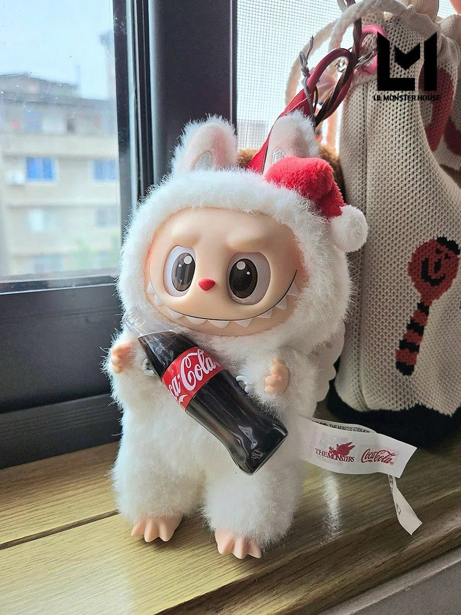 POP MART Labubu Blind Box X CocaCola Labubu Vinyl Figure,100% Authentic-Bag&Car Pendant-Holiday Gift- Sealed Mystery Box-Random Sealed Collectible(Only One Box)Final Sell