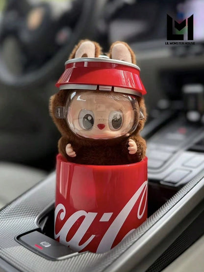 POP MART Labubu Blind Box X CocaCola Labubu Vinyl Figure,100% Authentic-Bag&Car Pendant-Holiday Gift- Sealed Mystery Box-Random Sealed Collectible(Only One Box)Final Sell